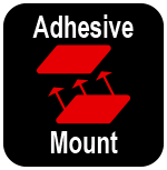 adhesive-mount